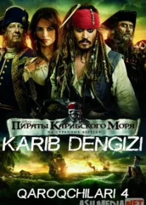 Karib dengizi qaroqchilari 4 Nomalum sohillarda Uzbek tilida 2011 O'zbekcha tarjima kino HD